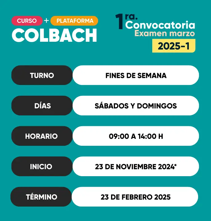 curso colbach certificado de bachillerato fines